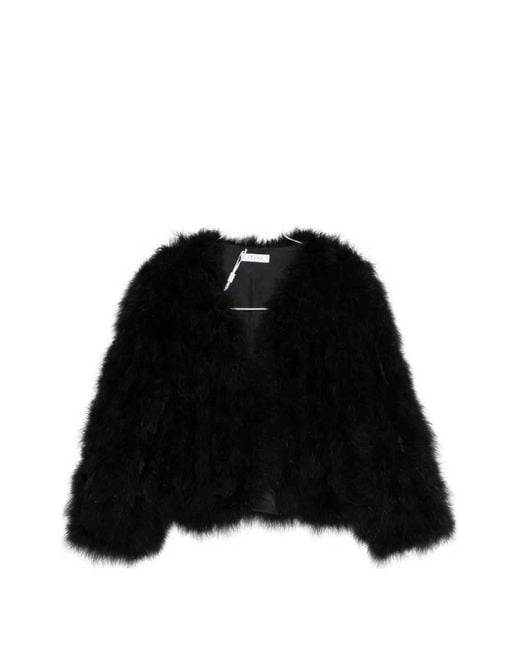 Liska Black Long-Sleeves Jacket