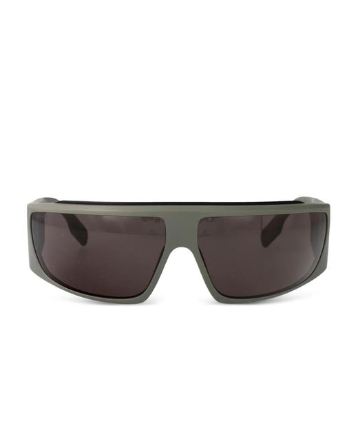 Canada Goose Gray Biker-Frame Tinted Sunglasses for men