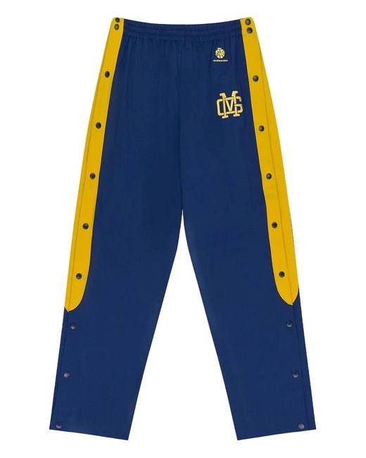 Aimé Leon Dore Blue X New Balance Sonny Ny Warm Up Side-Button Track Pants for men