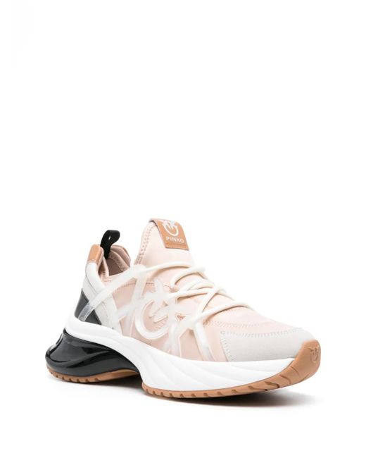 Pinko White Sneakers Pink