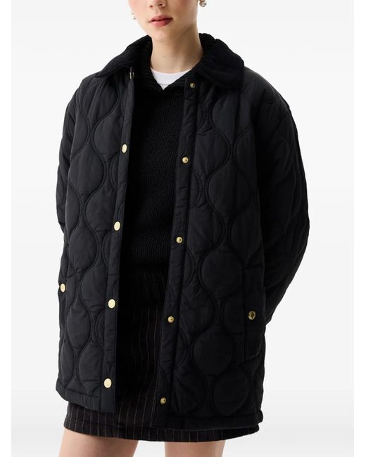 Hunter Black Witton Onion-Quilted Jacket