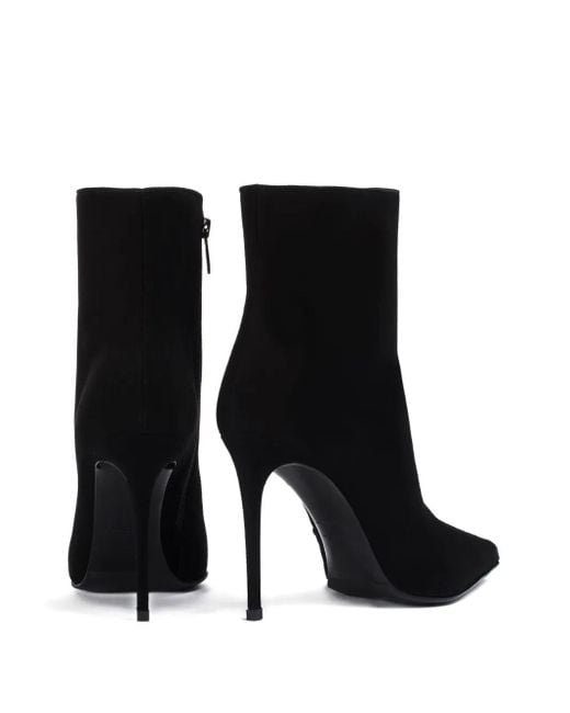 Bottes Pointues À Talon Aiguille 100 Mm Le Silla en coloris Black