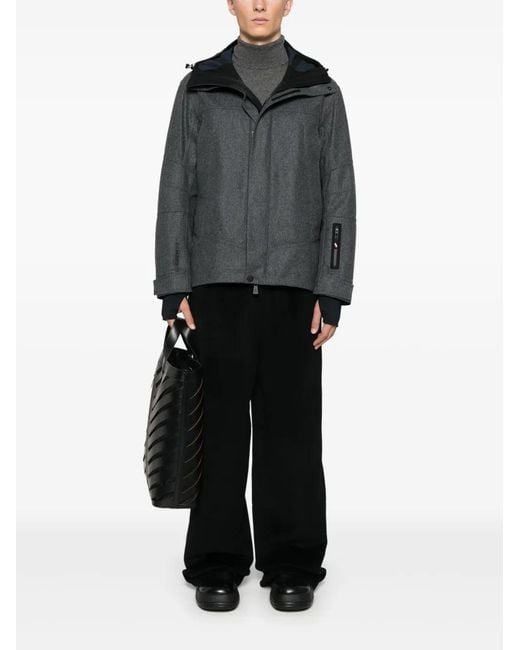 Jil Sander Black Virgin-Wool Trousers for men