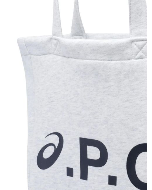 Bolso shopper x Asics A.P.C. de color White