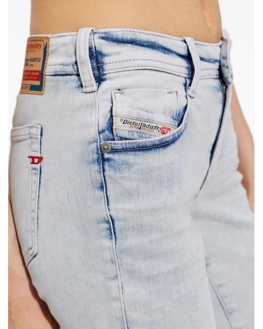 DIESEL Gray 1969 D-Ebbey-T Jeans