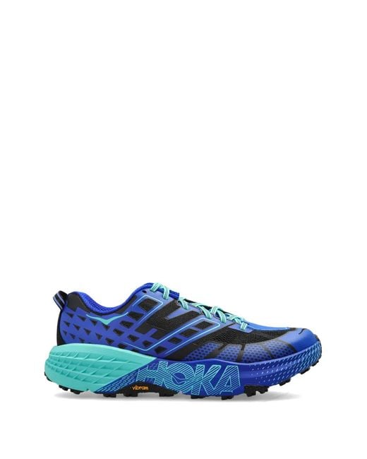 Hoka One One Blue Speedgoat 2 Sneakers