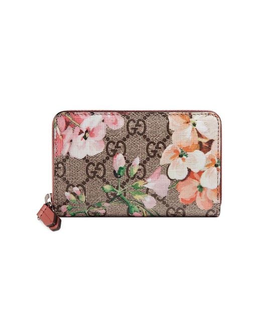 Gucci Pink GG Bloom Wallet