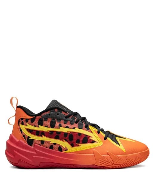 PUMA Red X Cheetos Scoot Zeros "Flamin' Hot" Sneakers for men
