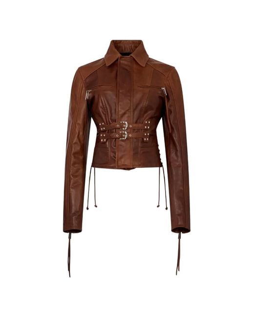 DSquared² Brown Veste Ranch Kiodo
