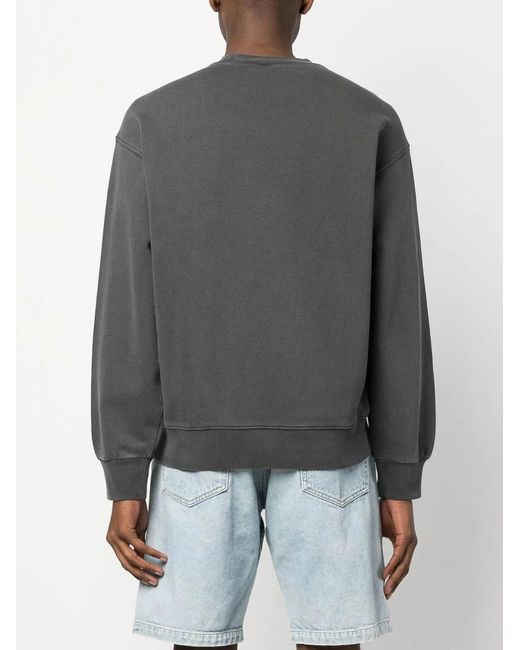 Carhartt Gray Logo Sweatshirt for men