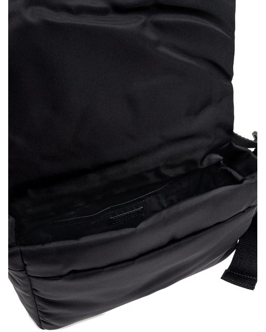 Balenciaga Black Nylon Small Monaco Crossbody Bag for men
