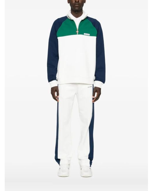 Casablanca Colourblock Sweatshirt in Green für Herren