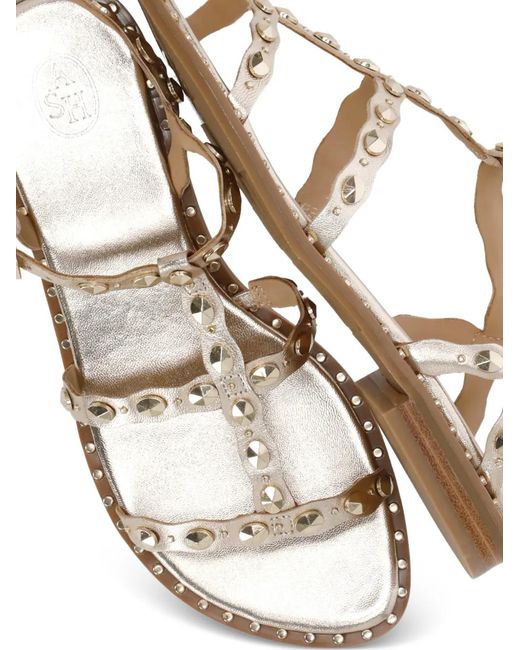 Ash White Plus Sandals