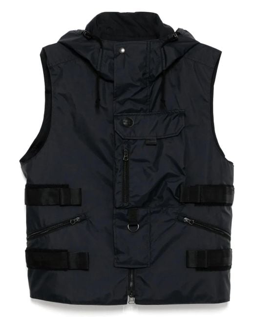 Gilet À Fermeture Zippée Junya Watanabe pour homme en coloris Black