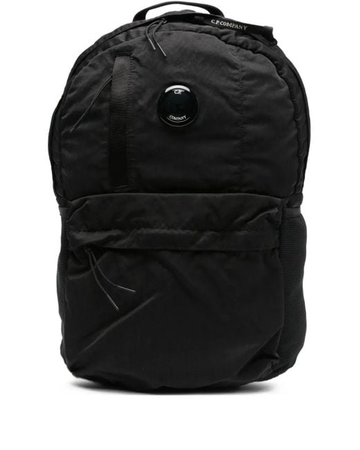 C P Company Rugzak Met Lens-Detail in het Black voor heren