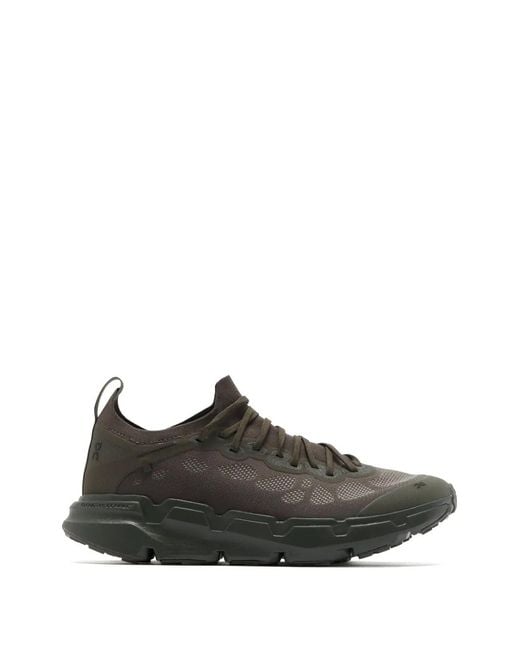 On Shoes Black X Post Archive Facti Cloudsoma Lace-Up Sneakers for men
