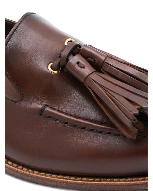 Church's Brown Tassel-Detail Loafers