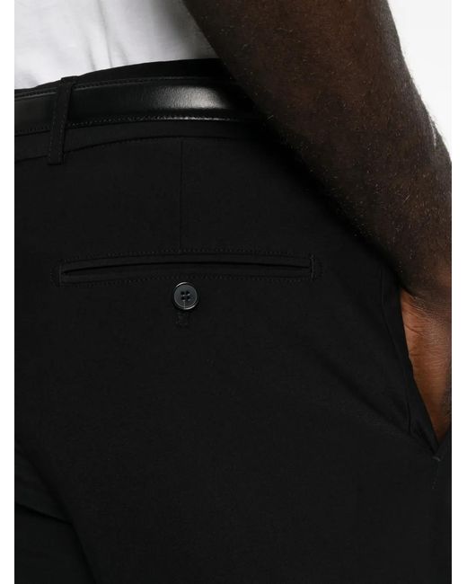 Karl Lagerfeld Black Crown Trousers for men