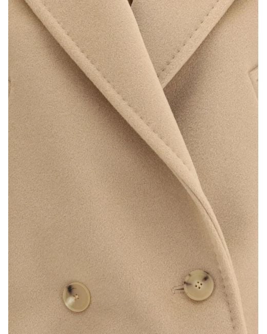 Max Mara Natural Galea Double-Breasted Jacket
