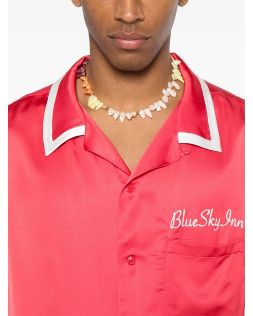 メンズ BLUE SKY INN Waiter シャツ Pink