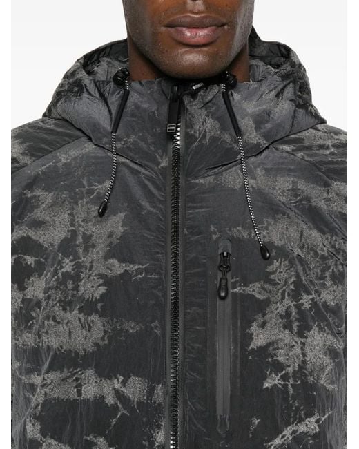Giacca Con Cappuccio E Zip di OUTHERE in Black da Uomo