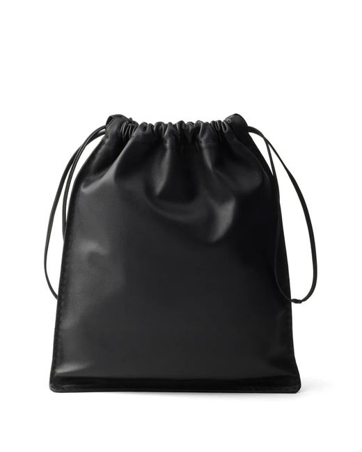 Prada Black Wish Nappa Leather Pouch