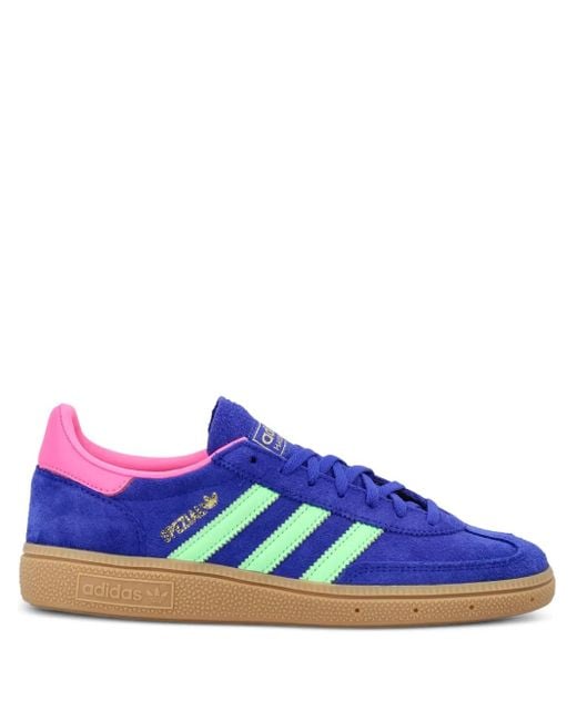 Zapatillas Handball Spezial de ante con tres rayas Adidas de color Blue