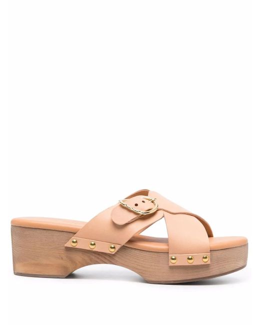 Ancient Greek Sandals Multicolor Mari-Lisa Mules