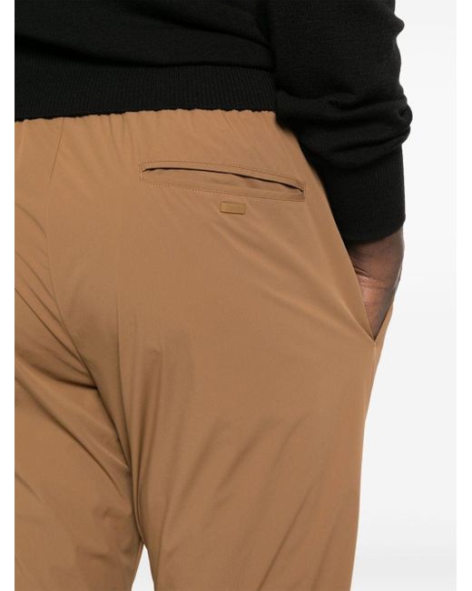 Pantalon droit à pinces Herno pour homme en coloris Brown
