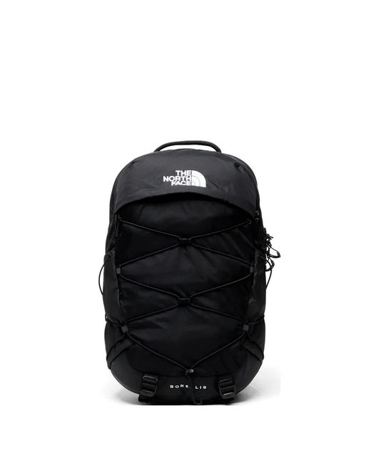 north face backpack bungee cord The Borealis Commuter Laptop - Water Repellent, Laptop Sleeve, Large Main Compartment, TNF Black U Borealis Patch/TNF White, One Size With the main compartment featuring a padded laptop sleeve and the front compartment perfectly equipped to handle your electronics The North Face Borealis Backpack