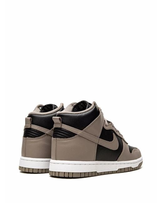 Nike Brown Dunk High "Moon Fossil" Sneakers