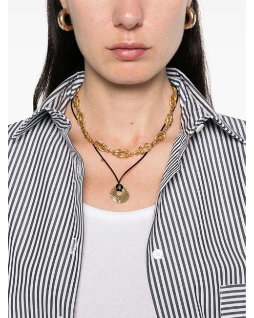 Lido Gray Striped Shirt