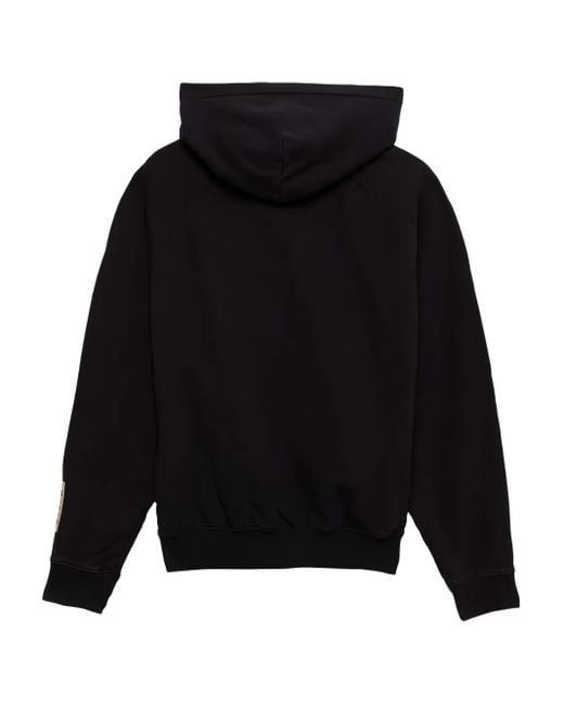 Purple Brand Black Relic Two-Way Zip Hoodie for men
