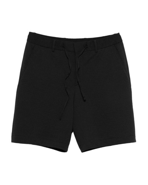 Boss Strukturierte Shorts mit Kordelzug in Black für Herren