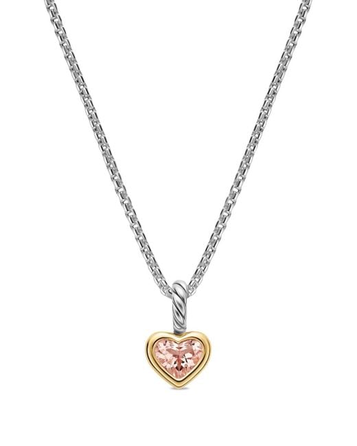 David Yurman Metallic Mini Heart Amulet