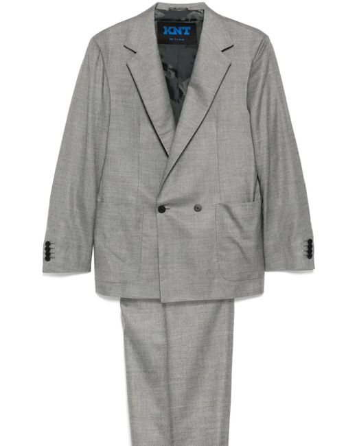 Kiton Gray Two-Piece Suit for men