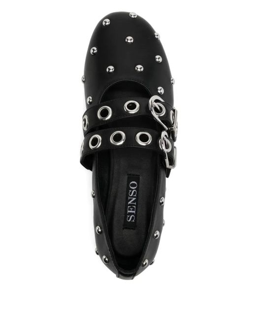 Senso Black Carla I Ballerina Shoes