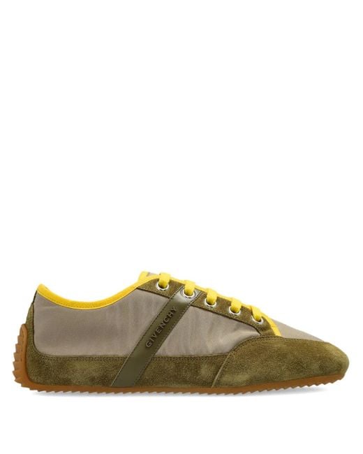 メンズ Givenchy ロゴ スニーカー Green