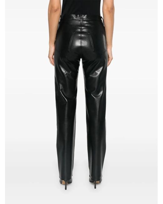 Agolde Black '90S Pinch Waist Trousers