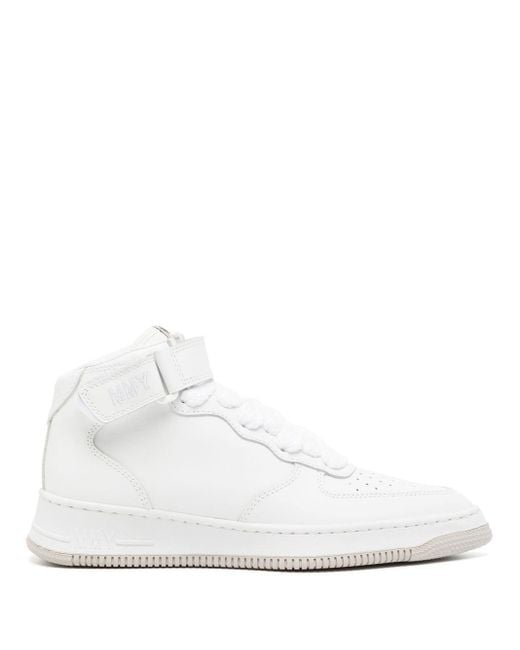 Maison Mihara Yasuhiro Af1 Pointed-toe Sneakers in White | Lyst
