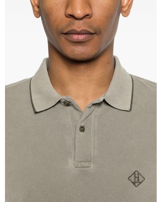 La Polo di Herno in Gray da Uomo