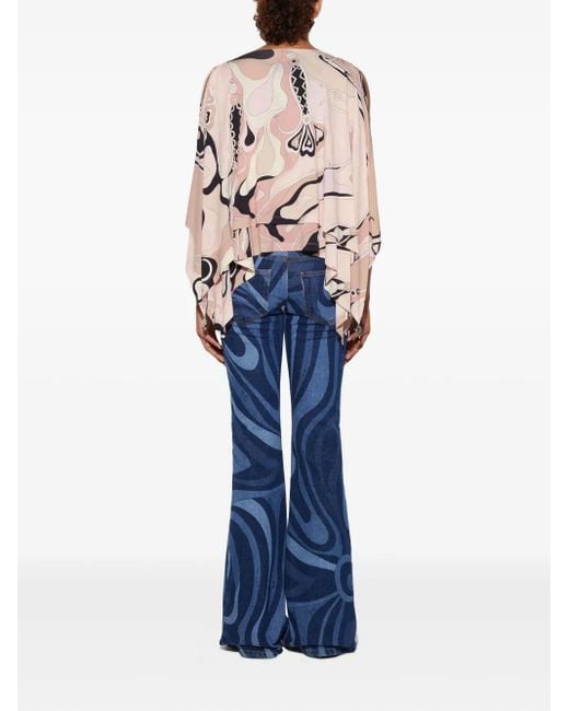 Emilio Pucci Natural Orchidee Top