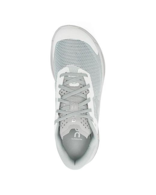 On Shoes White Cloudultra 3 Lace-Up Sneakers