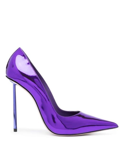 Lavender patent hotsell leather pumps
