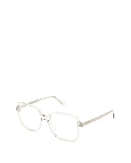 Retrosuperfuture White Numero 149 Square-Frame Glasses