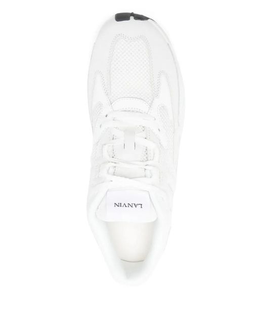 Lanvin White Jla Sneakers
