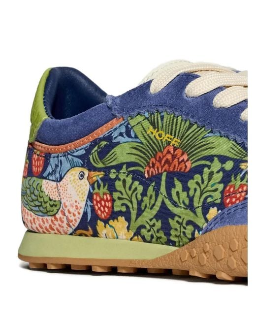 Baskets Bridge Morris À Fleurs HOFF en coloris Blue