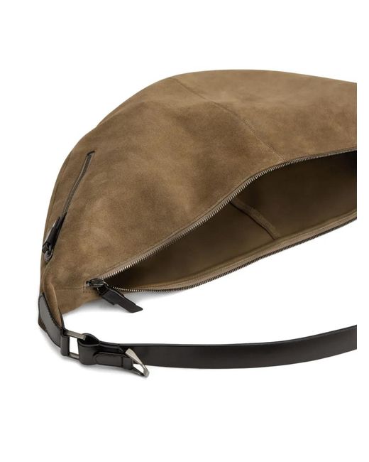 Lemaire Metallic Quiver Clip Bag