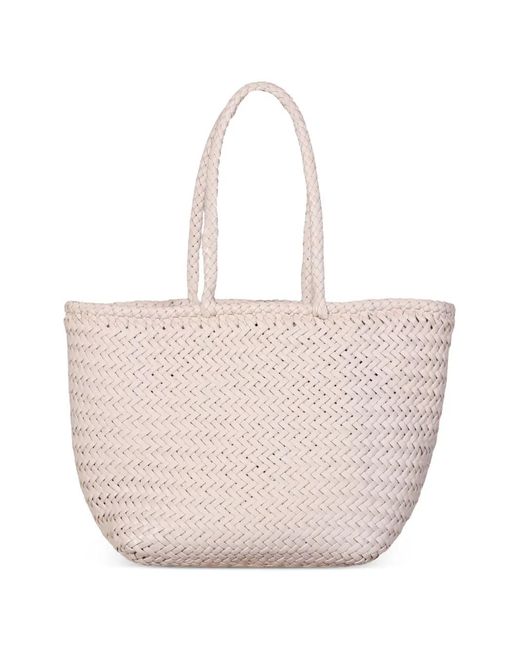 Borsa Tote Grace Piccola di Dragon Diffusion in Natural