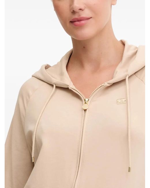 Sudadera con capucha y cremallera EA7 de color Blue